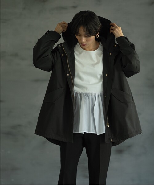 OPAQUE - オペーク大人レディーなペプラム美品 OPAQUE.CLIP tシャツ ペプラムトップス「UV/吸水速乾/洗濯機洗い