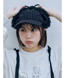 merry jenny | 【なえなのコラボ】ツイードフライトCAP(キャップ)