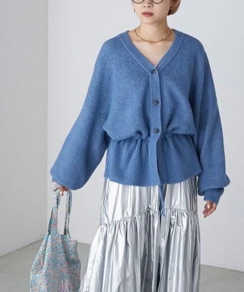 forksy.（フォルクシー）の「【forksy.】2wayフリルボレロカーディガン（カーディガン/ボレロ・レディース・チャコール/ピンク/ミント/オートミール/ブルー・FREE）」の19枚目の写真