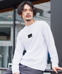 ボックスロゴロンT 長袖Tシャツ カットソー