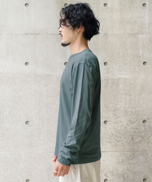 jiggys shop(ジギーズショップ)の「ボックスロゴロンT 長袖Tシャツ カットソー(Tシャツ/カットソー・メンズ・ホワイト/ブラック/ブルー系その他・MEDIUM/LARGE)」の14枚目の写真