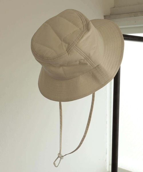 SENSE OF PLACE by URBAN RESEARCH（センスオブプレイスバイアーバンリサーチ）の「キルティングコードバケットハット（ハット・メンズ・ブラック/アイボリー/カーキ・ONE）」の22枚目の写真