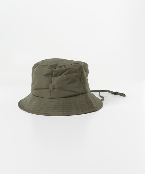 SENSE OF PLACE by URBAN RESEARCH（センスオブプレイスバイアーバンリサーチ）の「キルティングコードバケットハット（ハット・メンズ・ブラック/アイボリー/カーキ・ONE）」の12枚目の写真