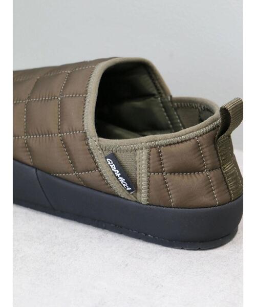 Gramicci(グラミチ)の「GRAMICCI THERMAL MOC(スニーカー・メンズ・ブラック/オリーブ・26cm/27cm)」の17枚目の写真