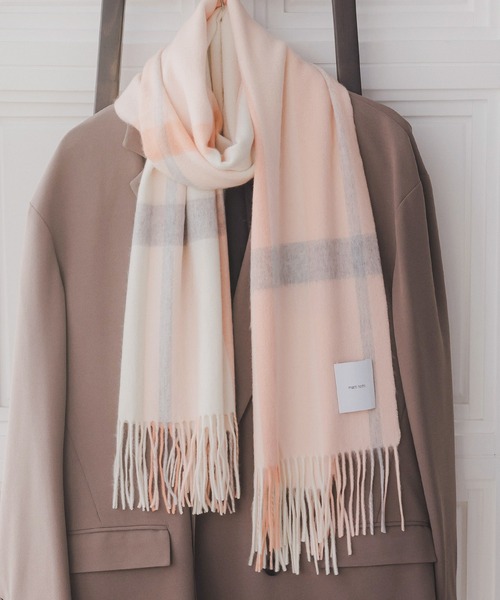 matti totti】カシミヤ ストール カシミア 100% 大判 厚手 メンズ