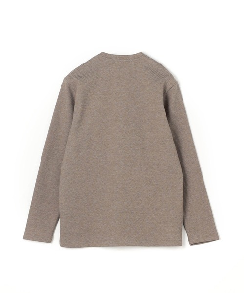 HIDEAWAYS NICOLE（ハイダウェイニコル）の「バスケットリンクスJQボンディングＶネックプルオーバー（Tシャツ/カットソー・メンズ・ブラック/モカ/オフホワイト/ピンク・MEDIUM/LARGE/X-LARGE）」の7枚目の写真