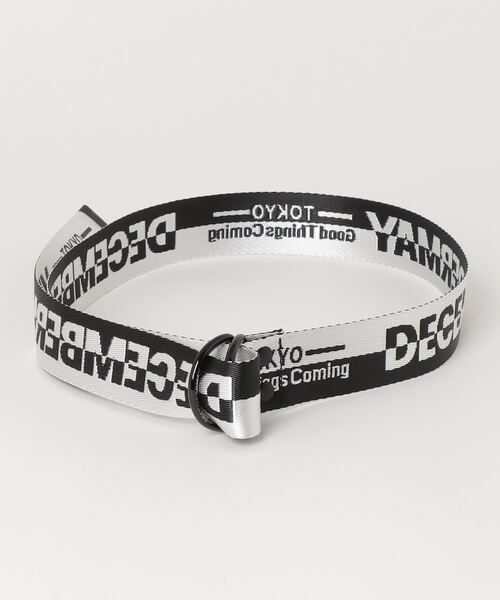 DECEMBERMAY（ディセンバーメイ）の「Logo Jacquard Dangle Belt