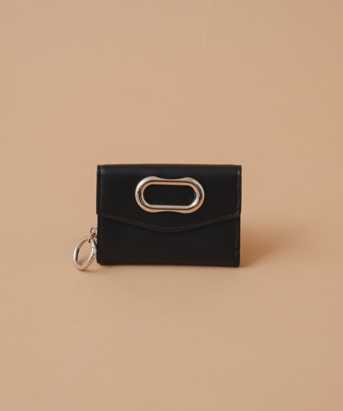 Kastane（カスタネ）の「【Kolors like you】oval parts mini cardcase（カードケース・レディース・シルバー/ブルー/ブラック・FREE）」の10枚目の写真