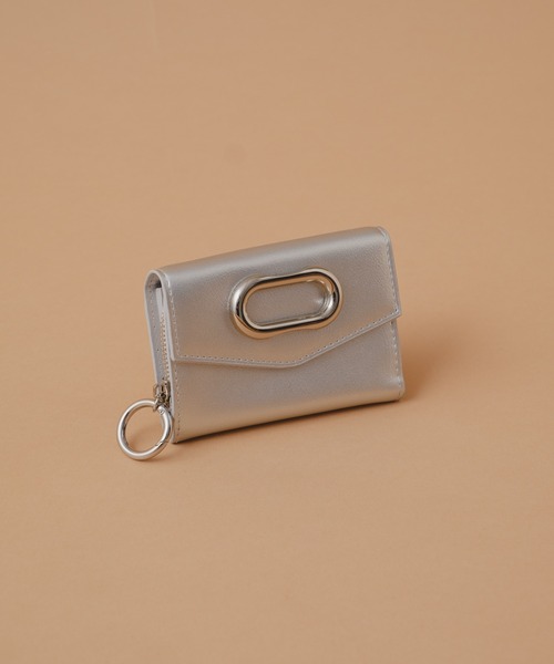 Kastane（カスタネ）の「【Kolors like you】oval parts mini cardcase（カードケース・レディース・シルバー/ブルー/ブラック・FREE）」の20枚目の写真