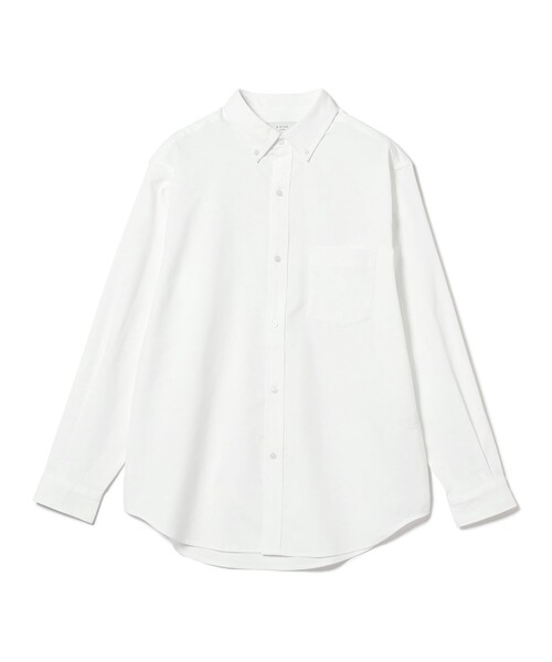 B:MING by BEAMS（ビーミングバイビームス）の「吸水速乾 オックス ボタンダウン シャツ（シャツ/ブラウス・メンズ・その他/サックスブルー/オフホワイト・X-LARGE/LARGE/MEDIUM/SMALL）」の20枚目の写真