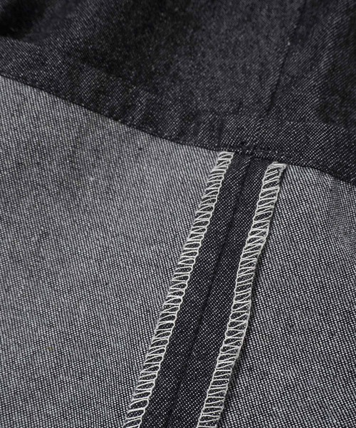 Crisp（クリスプ）の「ロールアップデニムパンツ（デニムパンツ・レディース・ブラック/ネイビー・FREE）」の14枚目の写真