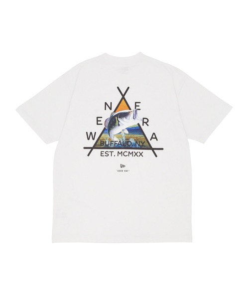 NEW ERA(ニューエラ)の「ニューエラ アウトドア 半袖Tシャツ 吉田兄弟企画(Tシャツ/カットソー・メンズ・ブラック/ホワイト・S/M/L/XL/XXL)」の3枚目の写真