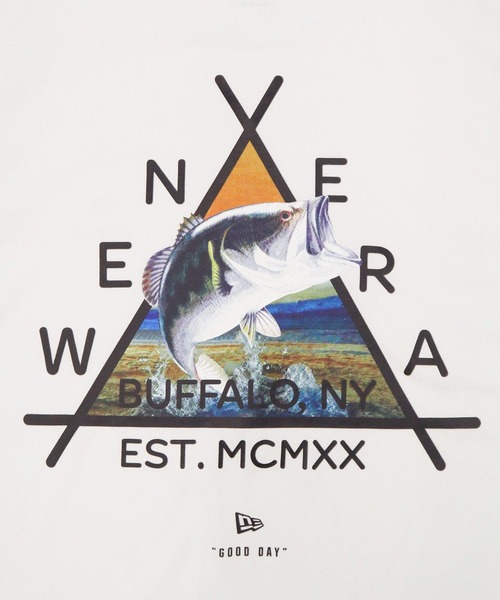 NEW ERA(ニューエラ)の「ニューエラ アウトドア 半袖Tシャツ 吉田兄弟企画(Tシャツ/カットソー・メンズ・ブラック/ホワイト・S/M/L/XL/XXL)」の8枚目の写真