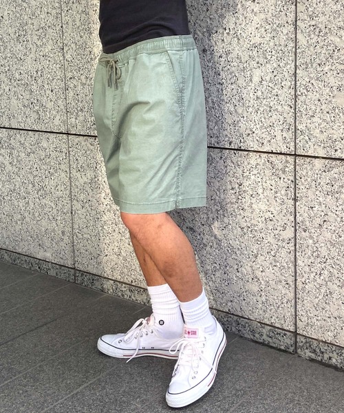 Quiksilver(クイックシルバー)の「QUIKSILVER/クイックシルバー ショートパンツ カラーパンツ ワンポイントロゴ AQYWS03234(その他パンツ・メンズ・スモーキーグリーン系/ネイビー/ベージュ/ピンク/ブラック/ライトブルー・S/M)」の15枚目の写真