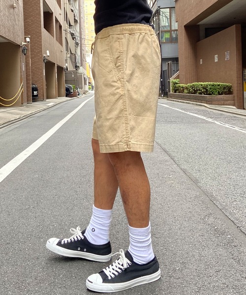 Quiksilver(クイックシルバー)の「QUIKSILVER/クイックシルバー ショートパンツ カラーパンツ ワンポイントロゴ AQYWS03234(その他パンツ・メンズ・スモーキーグリーン系/ネイビー/ベージュ/ピンク/ブラック/ライトブルー・S/M)」の18枚目の写真