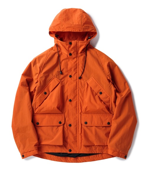 narifuri（ナリフリ）の「バックメッシュ フィールドパーカー（ナイロンジャケット・メンズ・オレンジ/ダークカーキ・SMALL/LARGE/MEDIUM）」の20枚目の写真