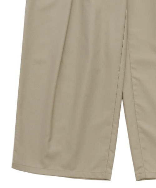 select MOCA(セレクトモカ)の「ディープタックワイドパンツ(スラックス・レディース・ネイビー/グレイッシュベージュ/グレー/ブラック・MEDIUM/SMALL/LARGE)」の21枚目の写真