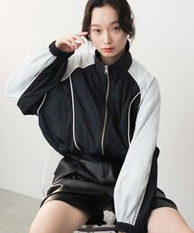 WEGO | WEGO/【24年春夏新作】ナイロントラックブルゾン(ブルゾン)