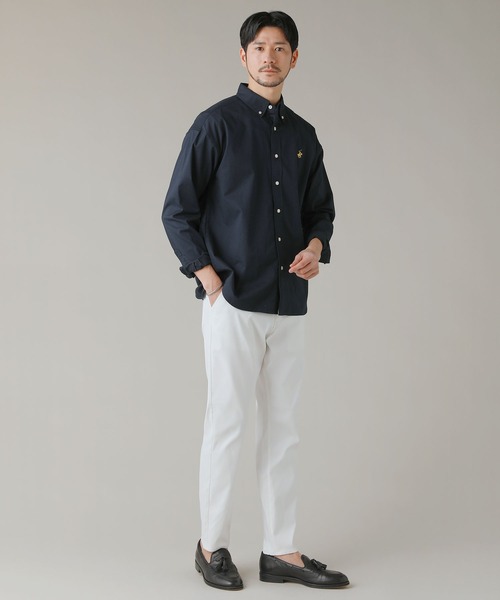 LIL VENDARS(リルヴェンダース)の「Buyer's Select/接触冷感・吸水速乾 カルゼスリムストレッチイージーパンツ(スラックス・メンズ・ベージュ/チャコール/ネイビー/ホワイト/カーキ/ブラック・L/LL/M)」の9枚目の写真