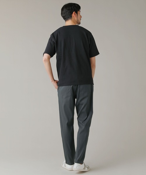 LIL VENDARS(リルヴェンダース)の「Buyer's Select/接触冷感・吸水速乾 カルゼスリムストレッチイージーパンツ(スラックス・メンズ・ベージュ/チャコール/ネイビー/ホワイト/カーキ/ブラック・L/LL/M)」の16枚目の写真