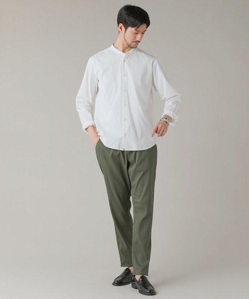 LIL VENDARS(リルヴェンダース)の「Buyer's Select/接触冷感・吸水速乾 カルゼスリムストレッチイージーパンツ(スラックス・メンズ・ベージュ/チャコール/ネイビー/ホワイト/カーキ/ブラック・L/LL/M)」の21枚目の写真