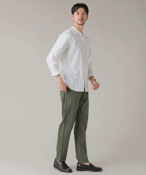 LIL VENDARS(リルヴェンダース)の「Buyer's Select/接触冷感・吸水速乾 カルゼスリムストレッチイージーパンツ(スラックス・メンズ・ベージュ/チャコール/ネイビー/ホワイト/カーキ/ブラック・L/LL/M)」の22枚目の写真