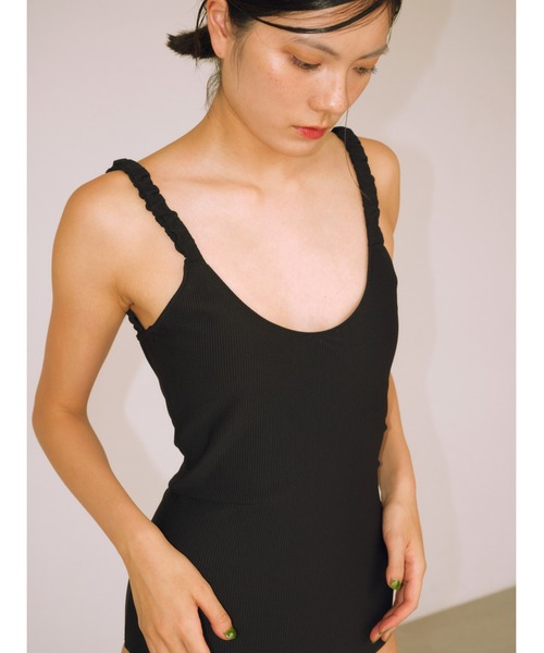 null.（ヌル）の「ギャザーストラップスイムウエア（水着）」 - WEAR