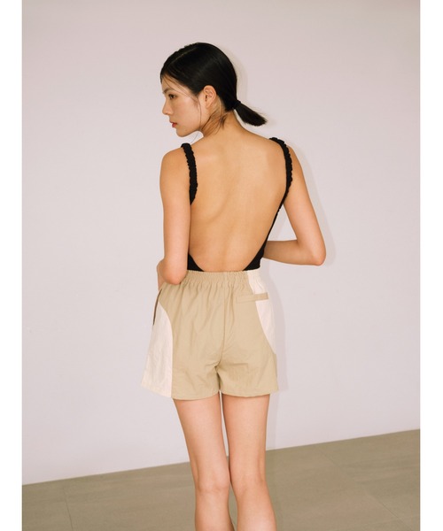 null.（ヌル）の「ギャザーストラップスイムウエア（水着）」 - WEAR