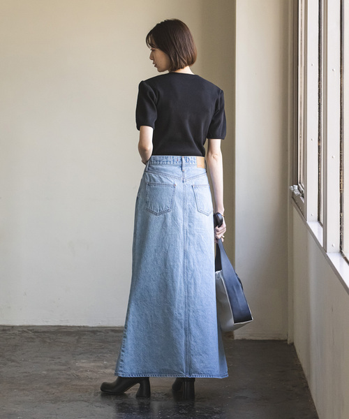 Noble（ノーブル）の「A.MARU/アマル Tシャツ（Tシャツ/カットソー・レディース・ブラック/ホワイト・FREE）」の5枚目の写真