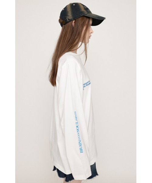 ✧希少✧ 新品未使用 ダミス ロングT(グレーLL) SLY（スライ）の「LOGO LONG SLEEVE T/SH ロゴ ロングスリーブ T