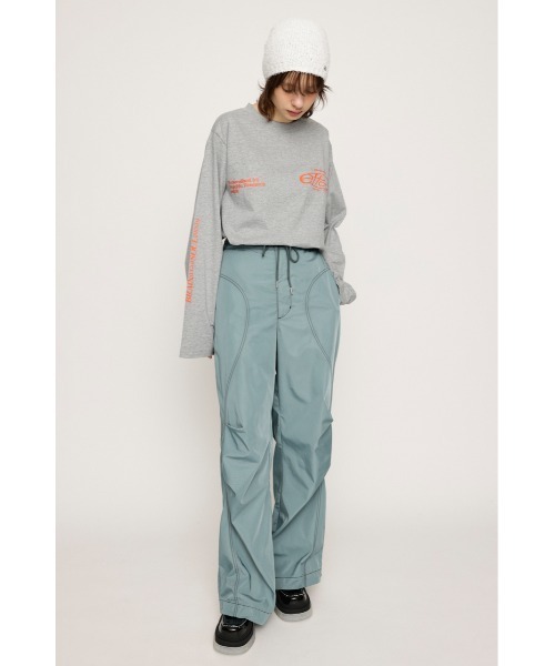 SLY(スライ)の「LOGO LONG SLEEVE T/SH ロゴ ロングスリーブ Tシャツ(Tシャツ/カットソー・レディース・レッド/ホワイト/杢グレー/ネイビー・FREE)」の13枚目の写真