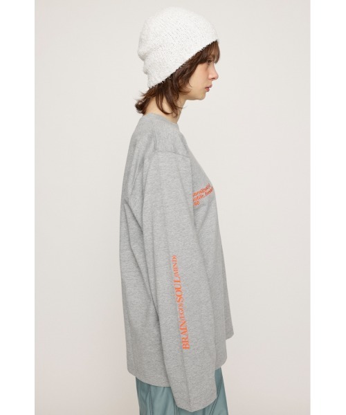 SLY(スライ)の「LOGO LONG SLEEVE T/SH ロゴ ロングスリーブ Tシャツ(Tシャツ/カットソー・レディース・レッド/ホワイト/杢グレー/ネイビー・FREE)」の15枚目の写真