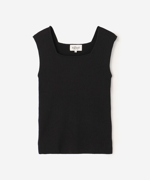 LE GLAZIK（ルグラジック）の「LE GLAZIK | フレンチスリーブニット WOMEN（ニット/セーター・レディース・グリーン系その他/オフホワイト/ブラック・36）」の6枚目の写真