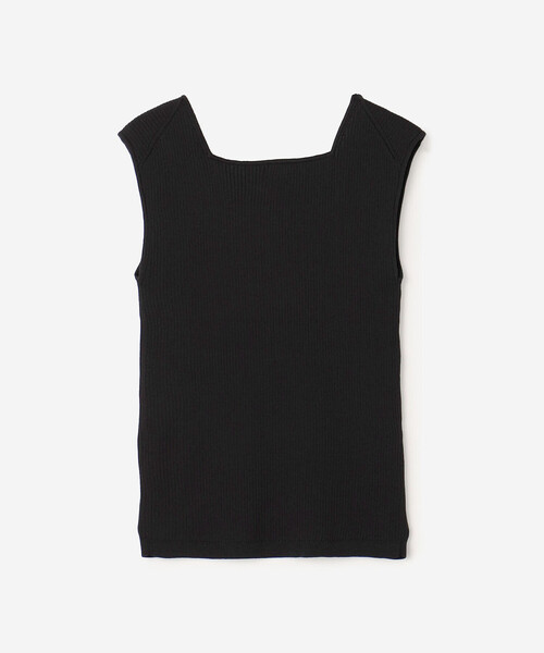 LE GLAZIK（ルグラジック）の「LE GLAZIK | フレンチスリーブニット WOMEN（ニット/セーター・レディース・グリーン系その他/オフホワイト/ブラック・36）」の9枚目の写真