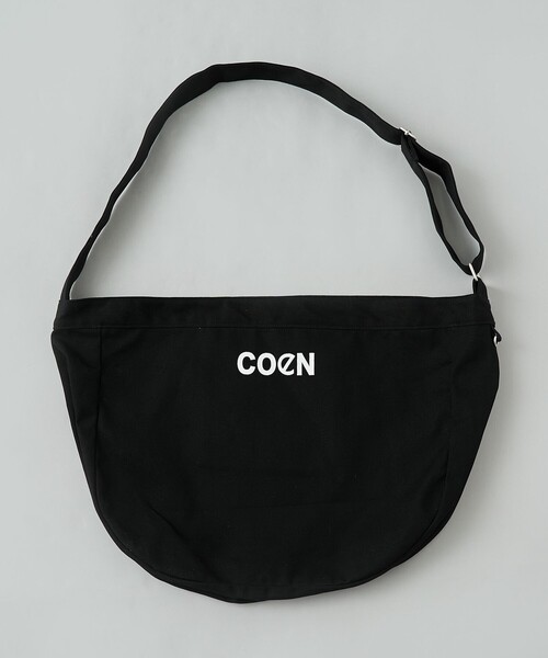 HeM（ヘム）の「HeM（ヘム）別注ニュースペーパーバッグ／メッセンジャーバッグ（ショルダーバッグ・メンズ・ブラック/ダークグリーン/ネイビー/オフホワイト・FREE）」の9枚目の写真