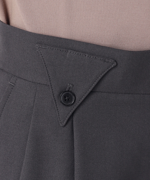 417 EDIFICE（フォーワンセブンエディフィス）の「【Reflax/リフラックス】ツイル ストレッチ イージーパンツ（スラックス・メンズ・ブラック/チャコールグレー/ブラウン・SMALL/MEDIUM/LARGE）」の13枚目の写真