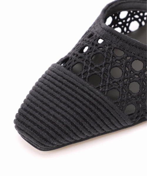 LE TALON（ルタロン）の「6cmクロシェレースアンクルパンプス（パンプス・レディース・チャコールグレー/アイボリー/キャメル・SMALL/MEDIUM/LARGE/X-LARGE）」の4枚目の写真