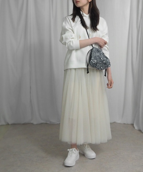 minia(ミニア)の「スパンコールドロストショルダー(ショルダーバッグ・レディース・シルバー/ブラック/マルチ・FREE)」の6枚目の写真