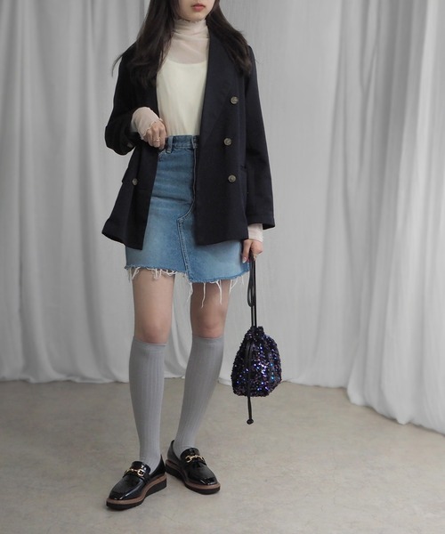 minia(ミニア)の「スパンコールドロストショルダー(ショルダーバッグ・レディース・シルバー/ブラック/マルチ・FREE)」の12枚目の写真