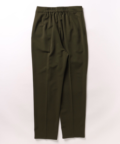 meeny miny（ミーニーマイニー）の「【meeny miny】[美シルエットシリーズ][セットアップ対応]伸洗テーパードパンツ（スラックス・レディース・アイボリー/ベージュ/ネイビー/ライトグレー/カーキ・MEDIUM）」の12枚目の写真