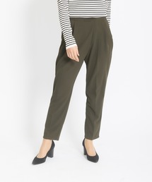 【meeny miny】[美シルエットシリーズ][セットアップ対応]伸洗テーパードパンツ