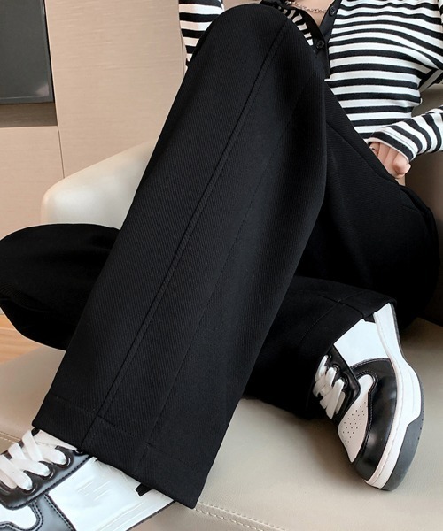 Miniministore（ミニミニストア）の「【新色追加】スウェットパンツ レディースワイドパンツ（スウェットパンツ・レディース・ライトグレー/ライトブルー/アイボリー/ライトブラウン/ダークグレー/ブラック/ネイビー/ブルー・FREE）」の19枚目の写真