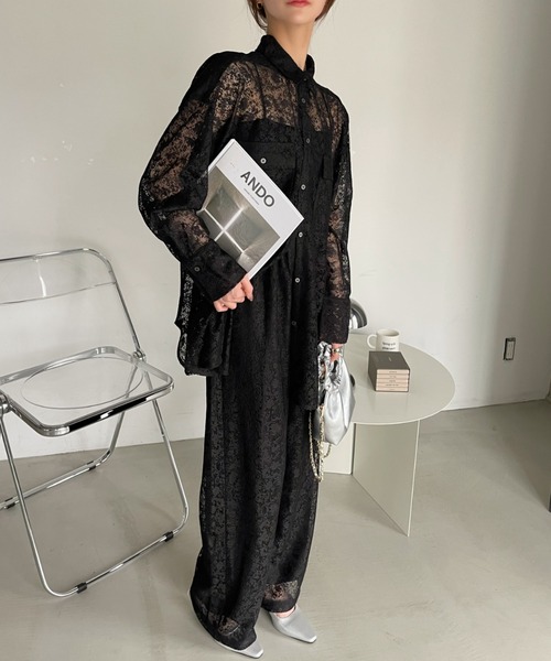 Ada.（エイダ）の「レース ルーズパンツ（その他パンツ・レディース・ホワイト/ブラック・FREE）」の17枚目の写真