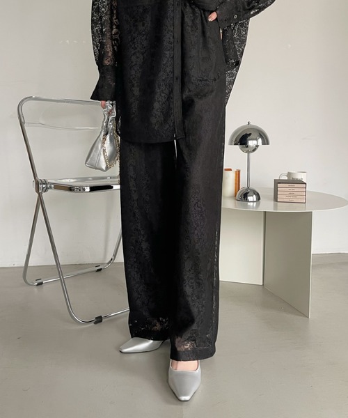 Ada.（エイダ）の「レース ルーズパンツ（その他パンツ・レディース・ホワイト/ブラック・FREE）」の15枚目の写真