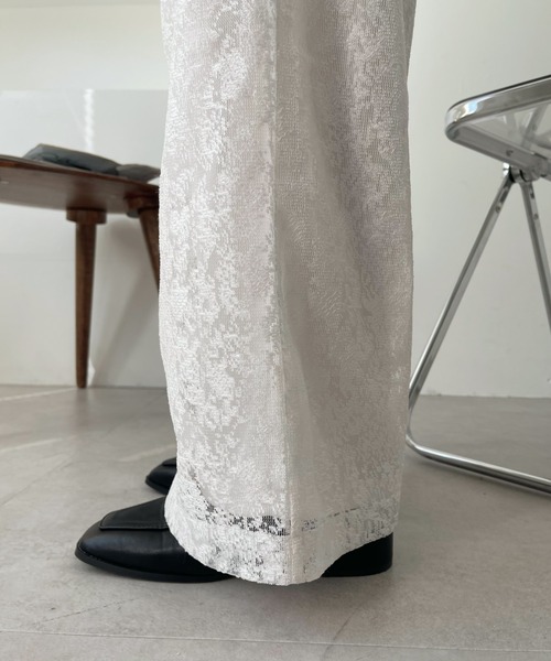 Ada.（エイダ）の「レース ルーズパンツ（その他パンツ・レディース・ホワイト/ブラック・FREE）」の20枚目の写真