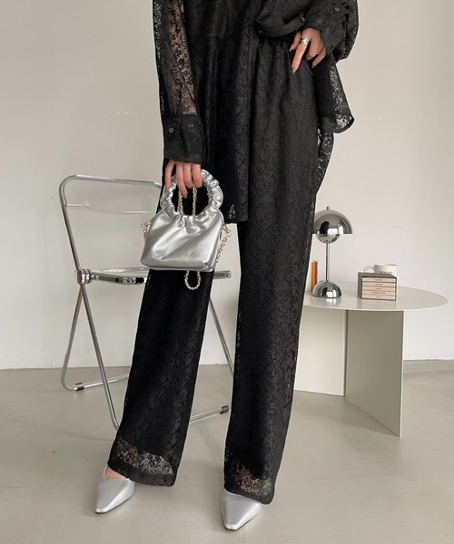 Ada.（エイダ）の「レース ルーズパンツ（その他パンツ・レディース・ホワイト/ブラック・FREE）」の11枚目の写真