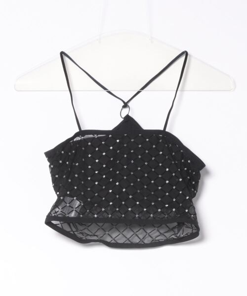 ドットシースルーキャミ 楽天市場】【OUTLET SALE】トップス《キャミ付きシアードット