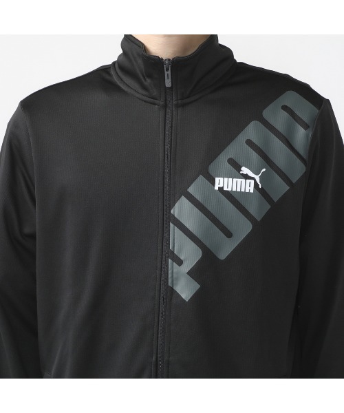 PUMA(プーマ)の「【別注】プーマ PUMA PUMA POWER ニットジャケット 限定コラボ(ジャージ・メンズ・ネイビー/グレー/ブラック・S/M/L/LL/3L)」の8枚目の写真