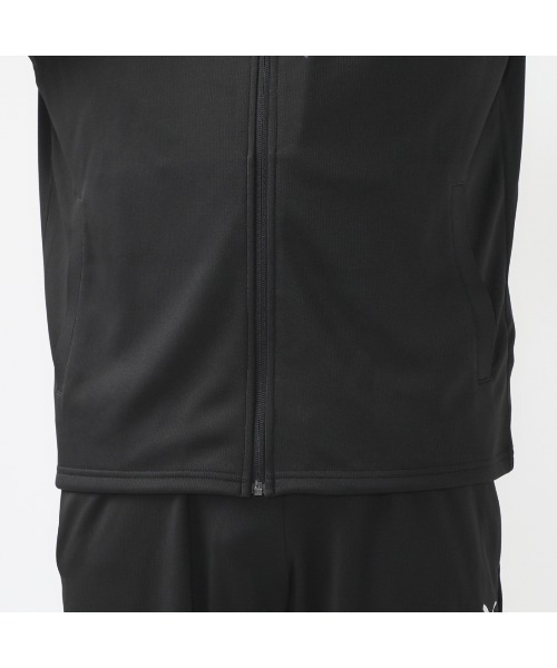 PUMA(プーマ)の「【別注】プーマ PUMA PUMA POWER ニットジャケット 限定コラボ(ジャージ・メンズ・ネイビー/グレー/ブラック・S/M/L/LL/3L)」の6枚目の写真