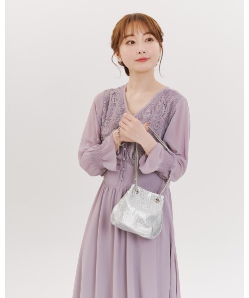 &Robu.(アンドロブ)の「メタルメッシュ2WAYミニバッグ 結婚式 顔合わせ お呼ばれ(ハンドバッグ・レディース・シルバー/ゴールド/ブラック/ベージュ/ブラック×ゴールド・FREE)」の10枚目の写真